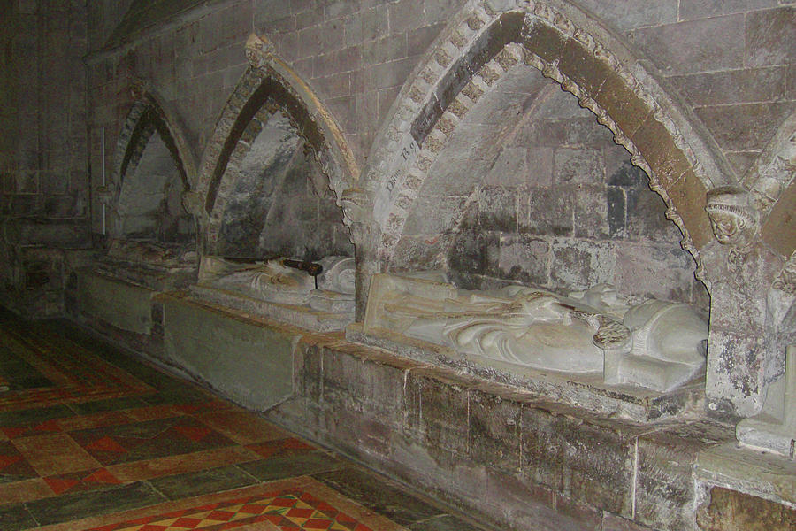 Hereford Cathedral Crypt Photograph by Deborah Smolinske