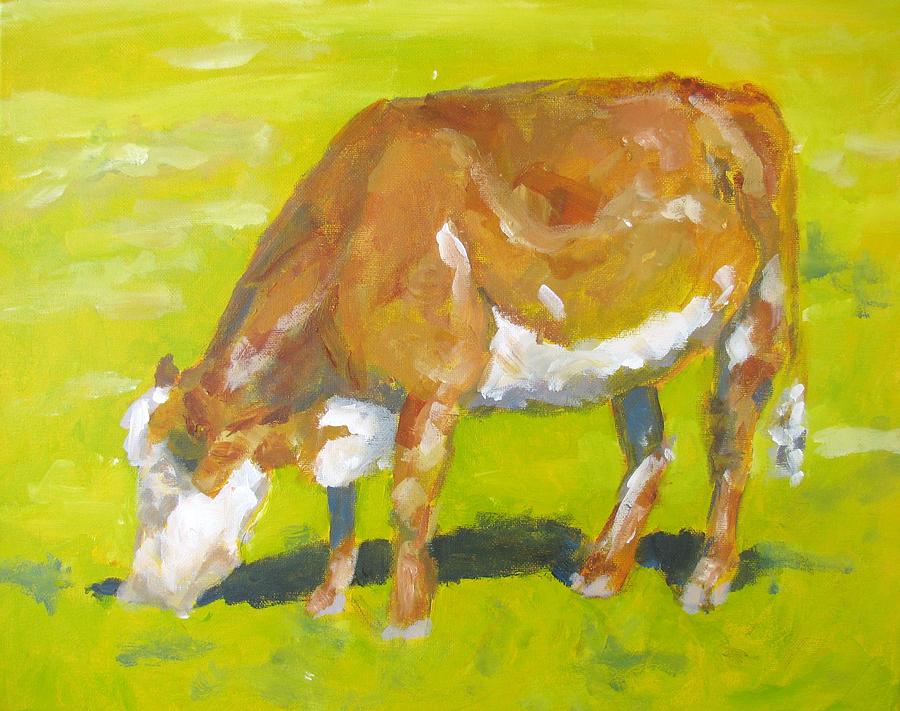 Hereford on a Sunny Day Painting by Susan Elizabeth Jones