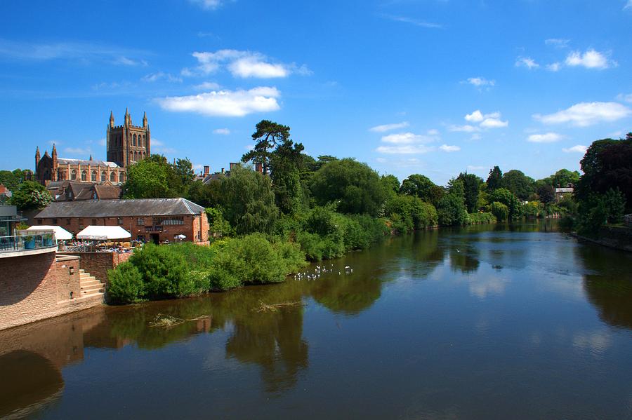 Hereford Skyline Photograph by Chris Day