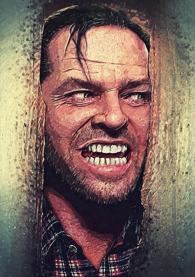 Here S Johnny The Shining Digital Art By Zapista Ou