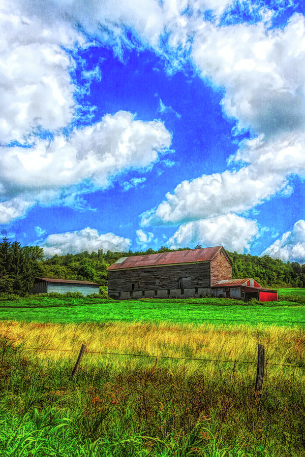Herkimer County Barn Photograph by Guy Whiteley