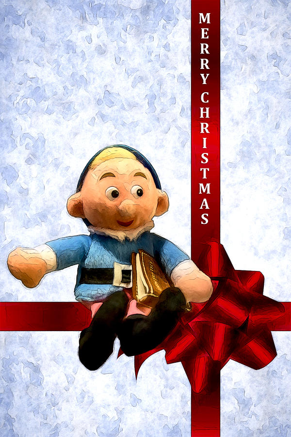 Hermey the Dentist Elf Digital Art by John Haldane
