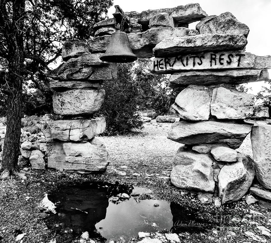 Hermits Rest, Black and White Photograph by Adam Morsa