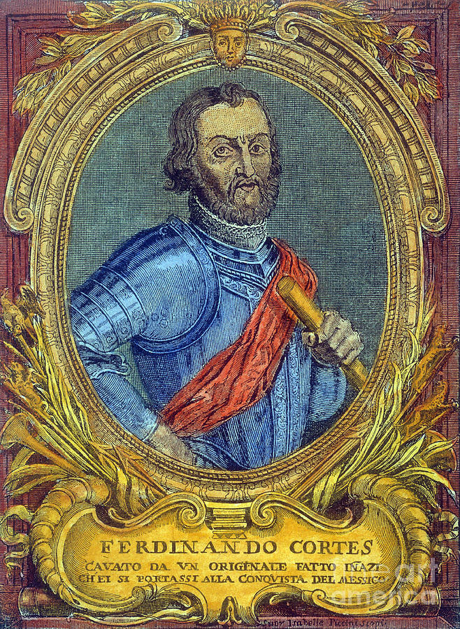 Hernando Cortez, Spanish Conquistador Photograph by Science Source