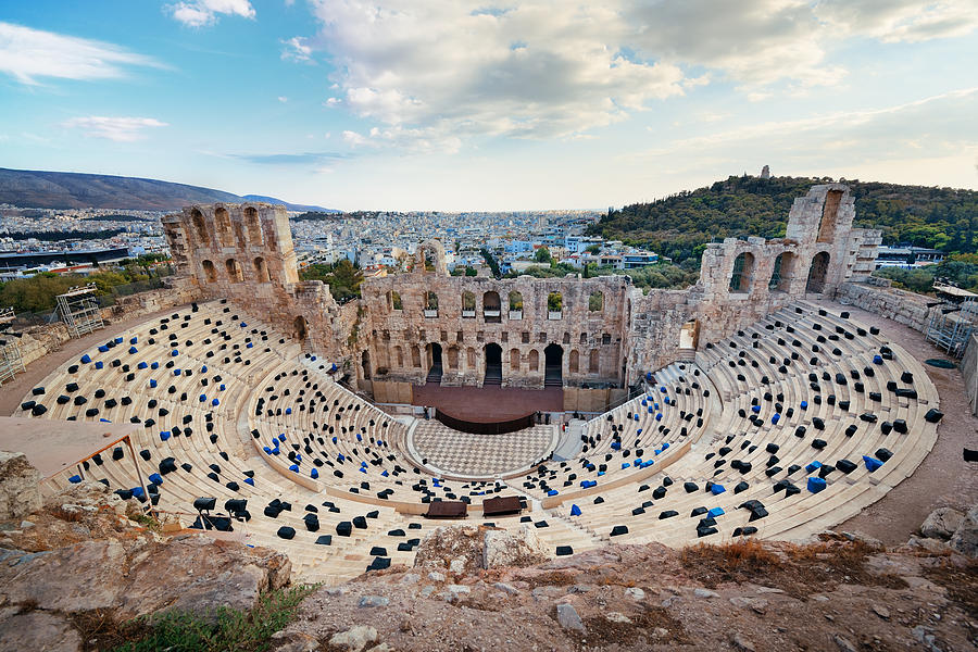 Herodes Theatre Photograph by Songquan Deng
