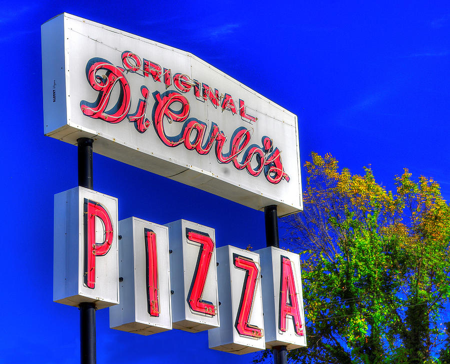 Heroes of the Pizza Universe #2 - Di Carlos Pizza - Slices Boxes and Trays - Steubenville OH Photograph by Michael Mazaika