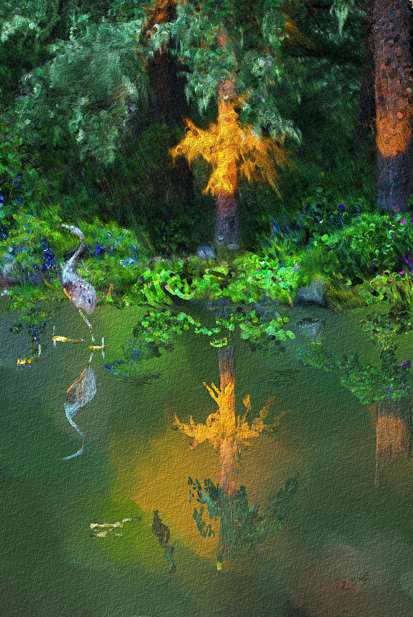 Heron Art Digital Art by Dale Stillman