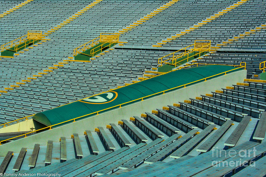 Heros Entrance - Lambeau Field Photograph by Tommy Anderson