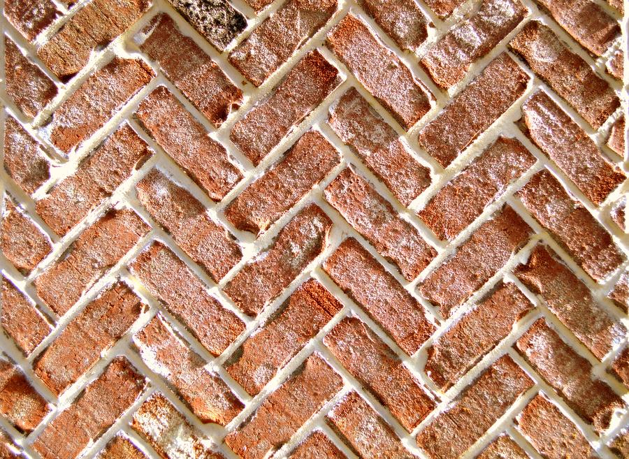Herringbone Brick Photograph