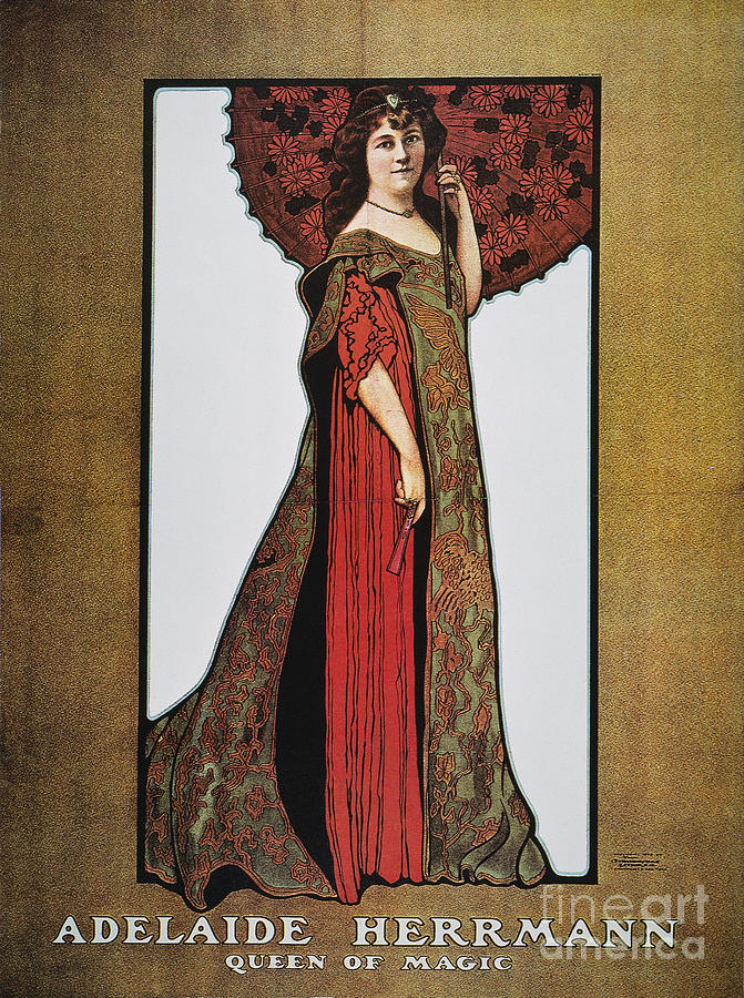 Herrmann: Poster, 1903 Photograph by Granger
