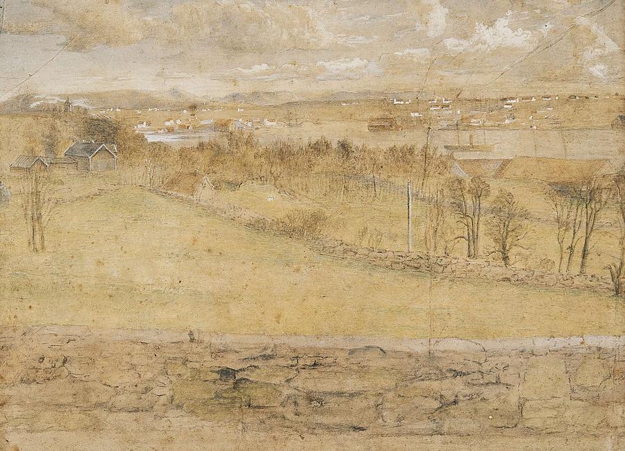 Hertervig, Lars 1830-1902, Landscape Painting