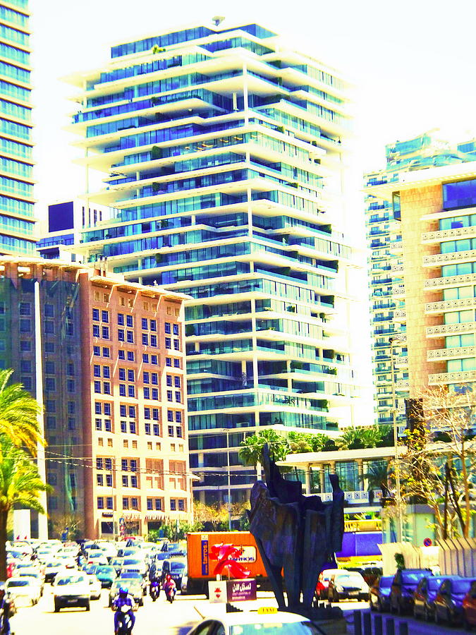 Herzog Beirut Terraces Photograph by Funkpix Photo Hunter