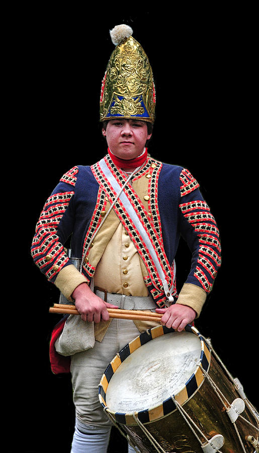 Hessian Grenadier Drummer Photograph by Dave Mills