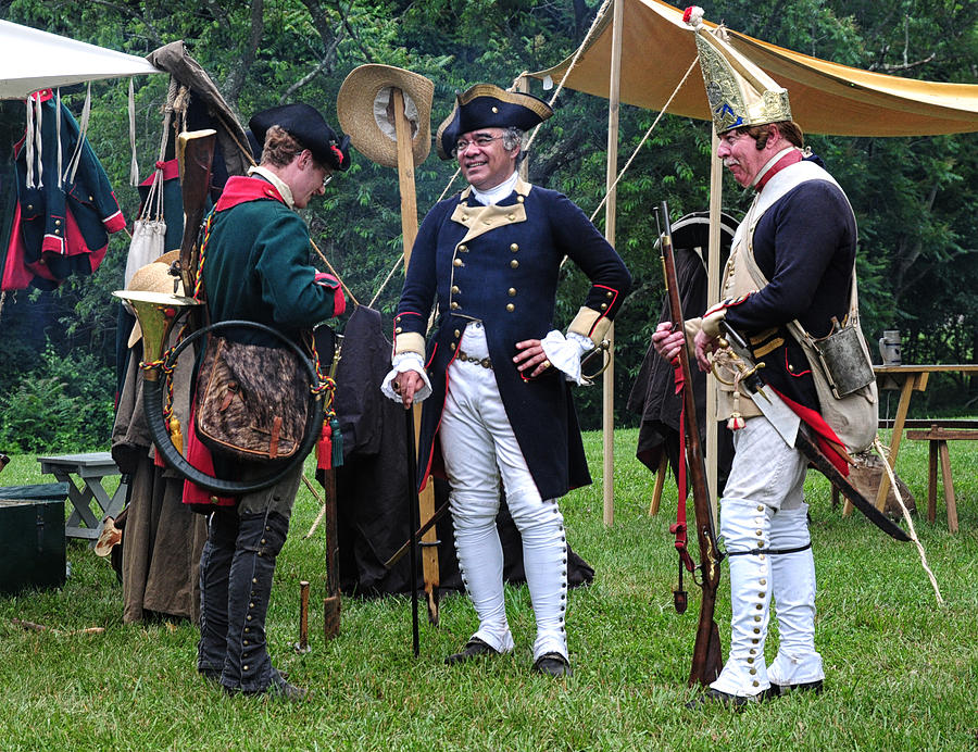 Hessians in the American Revolution Photograph by Dave Mills