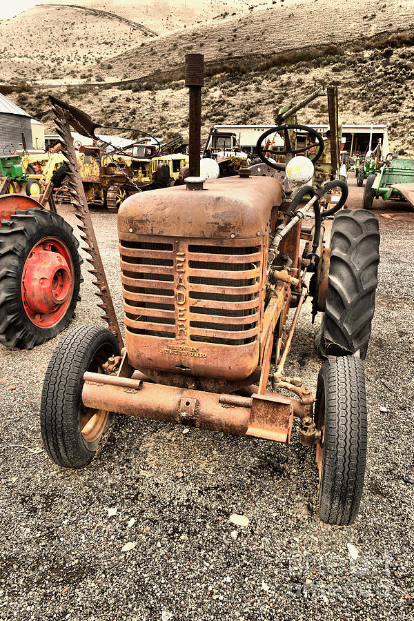 Beautiful Old Tractor Photograph