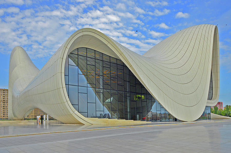 Heydar Aliyev Center. Baku. Photograph