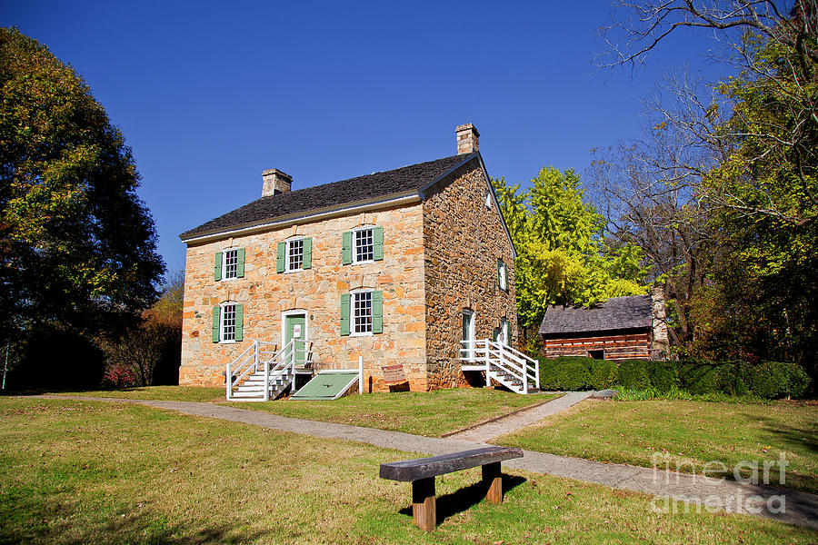 Hezekiah Alexander Homesite in Charlotte Photograph by Jill Lang