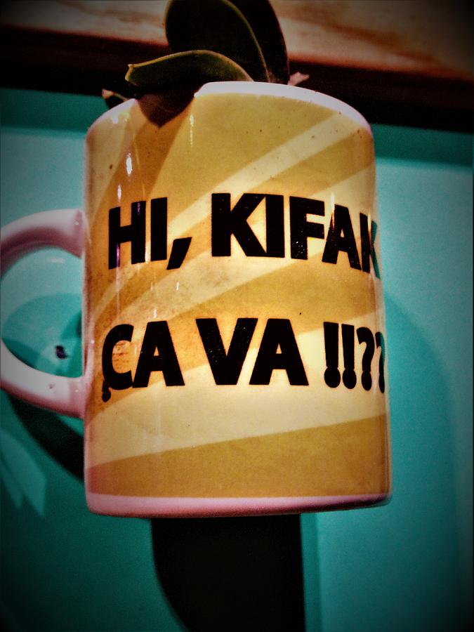 Hi Kifak Ca Va Mug in Lebanon  Photograph by Funkpix Photo Hunter