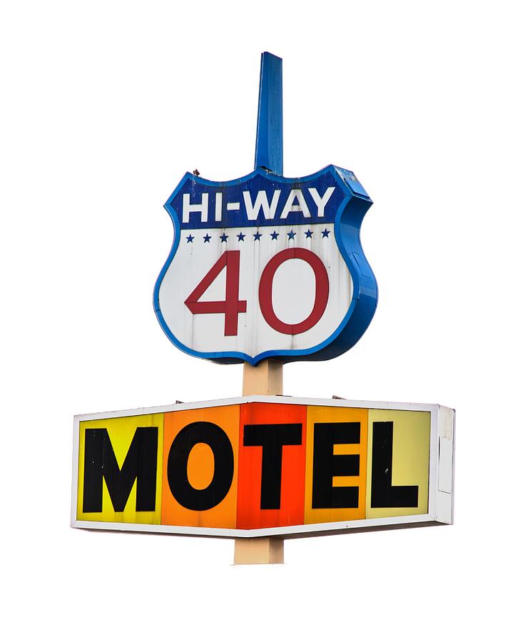 Hi-Way 40 Motel Photograph by Rick Mosher
