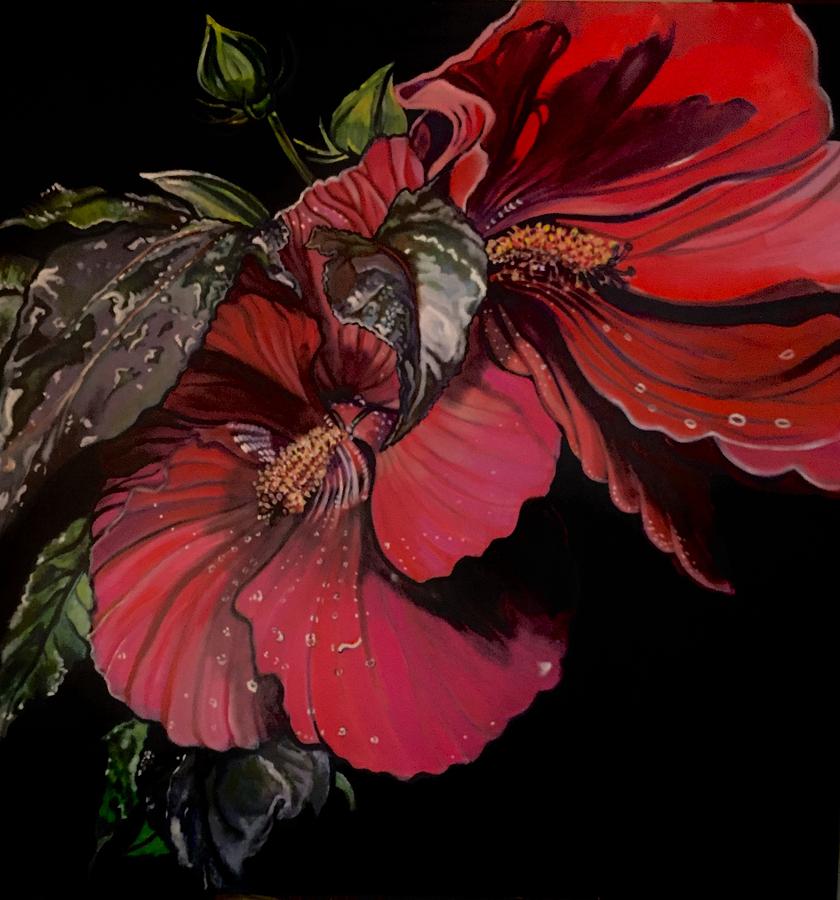 Hibiscus After The Rain by Stephanie Come-Ryker Hibiscus After The Rain by Stephanie Come-Ryker
