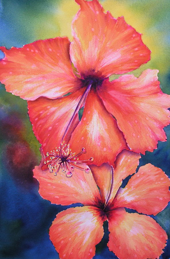 Hibiscus Painting by Chris Albertson - Fine Art America