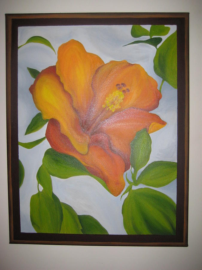 Hibiscus Painting By Kymberly Miller Fine Art America   Hibiscus Kymberly Miller 