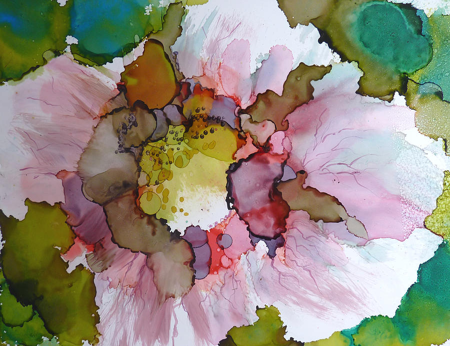 Hibiscus Painting by P Maure Bausch - Fine Art America