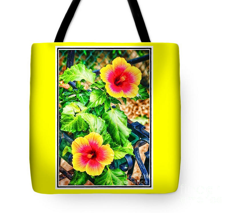 Hibiscus Tote I Photograph by Jack Torcello