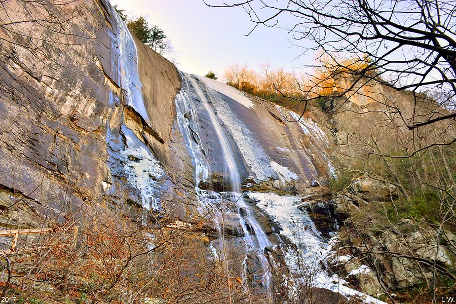 Hickory Nut Falls At Chimney Rock State Park Photograph by Lisa Wooten