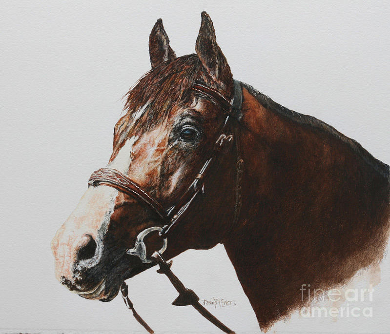 Hicksteads Boy Painting by David McEwen