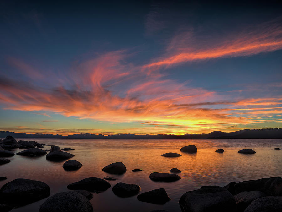 Hidden Beach Sunset Photograph by Martin Gollery