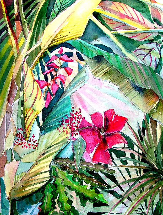 Hidden Beauty Painting by Mindy Newman
