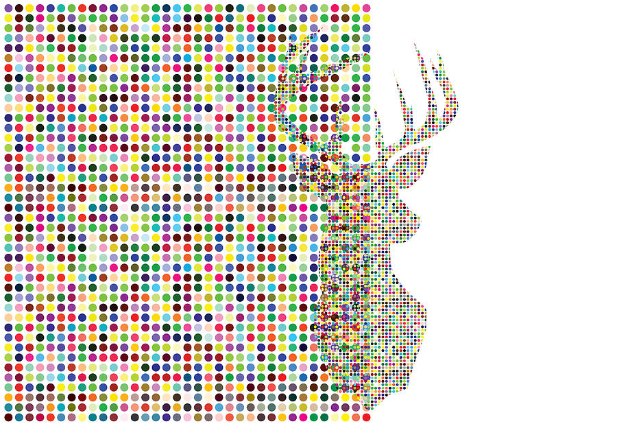 Hidden Deer Digital Art by Brian Kirchner