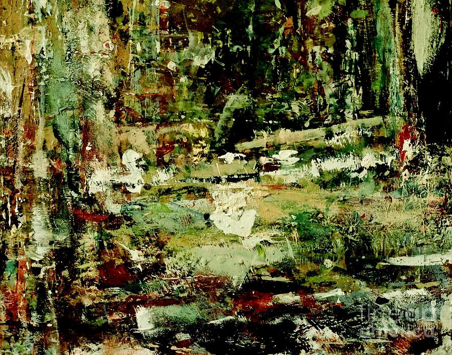 Hidden Forest Painting by Marsha Heiken