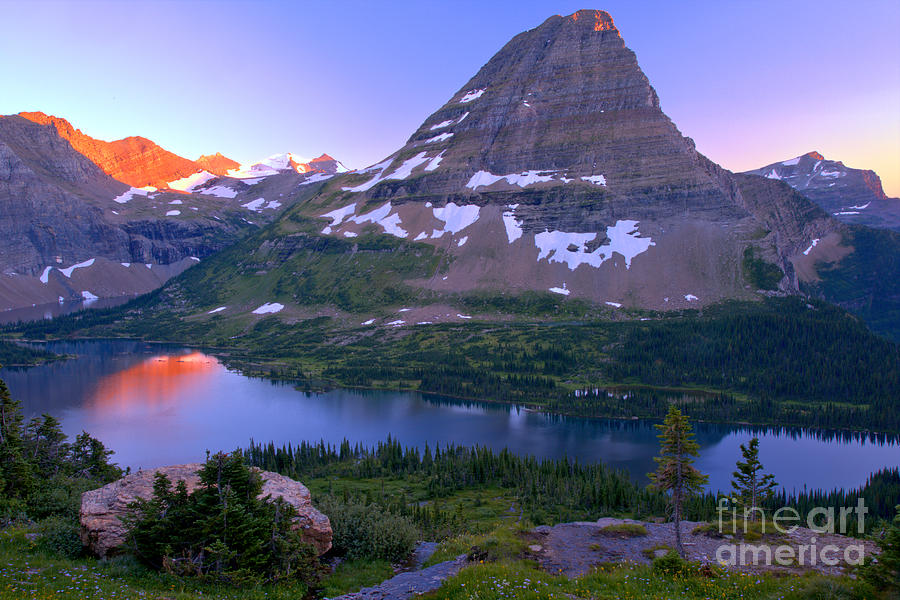 Glacier National Park Photograph - Hidden Lake Rocky Mountain Reflections by Adam Jewell
