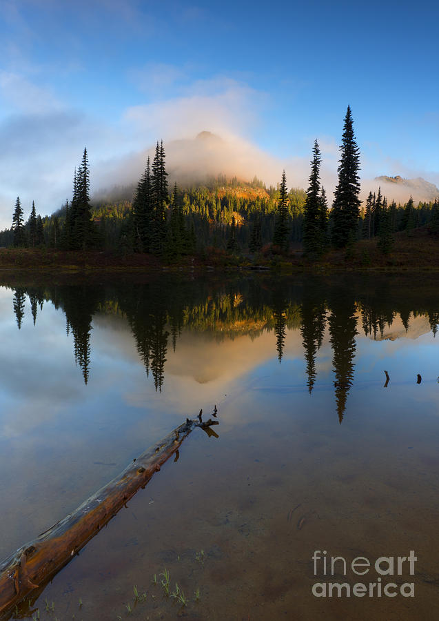Mountain Photograph - Hidden Peak Sunrise by Michael Dawson