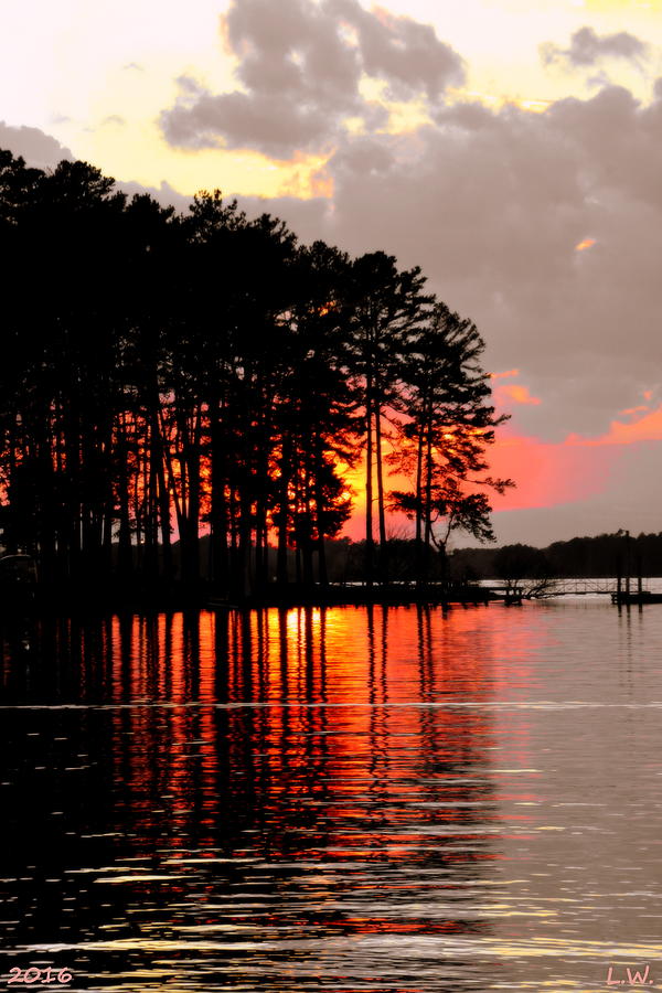 Hidden Sunset Photograph by Lisa Wooten
