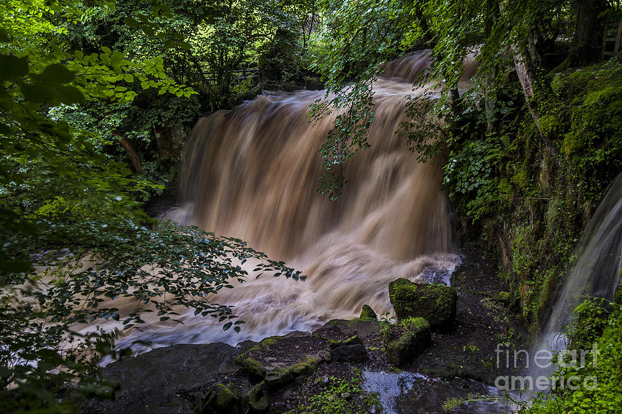 Hidden Waterfalls Photograph by Sandra Cockayne ADPS