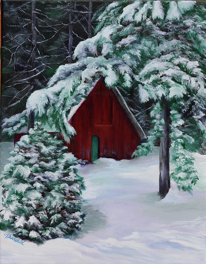 Hideaway Painting by Rebecca Hauschild
