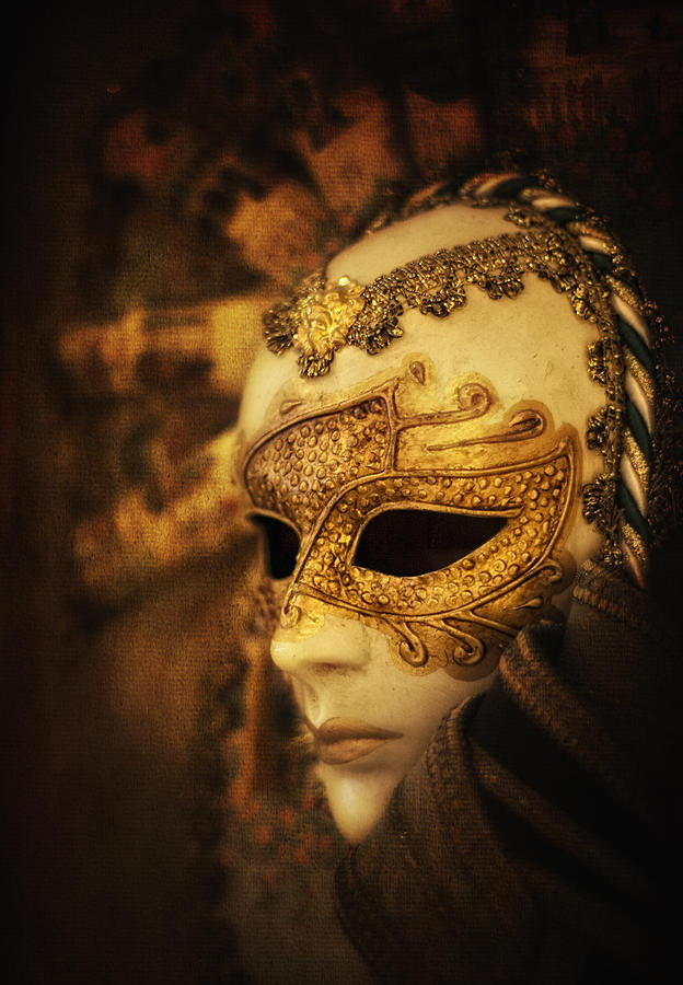 Hiding Behind the Mask Photograph by Yelena Rozov