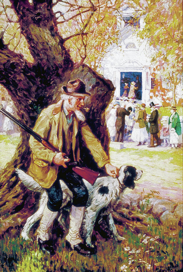 Hiding From Church Painting by William Eaton