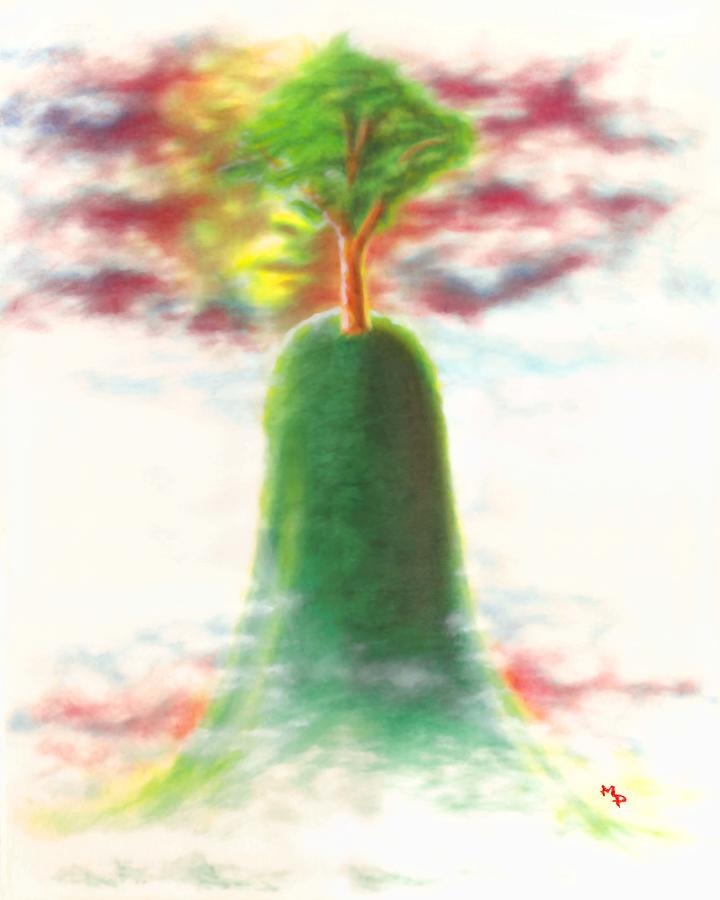 Tree Painting - Hiding by Mark Patino
