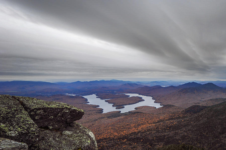 High Above Lake Placid New York Photograph by Terry DeLuco