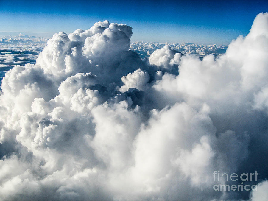 High above the clouds 2 Photograph by Gerald Kloss