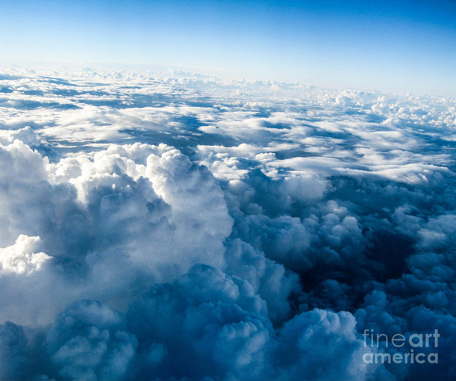 High above the clouds 3 Photograph by Gerald Kloss