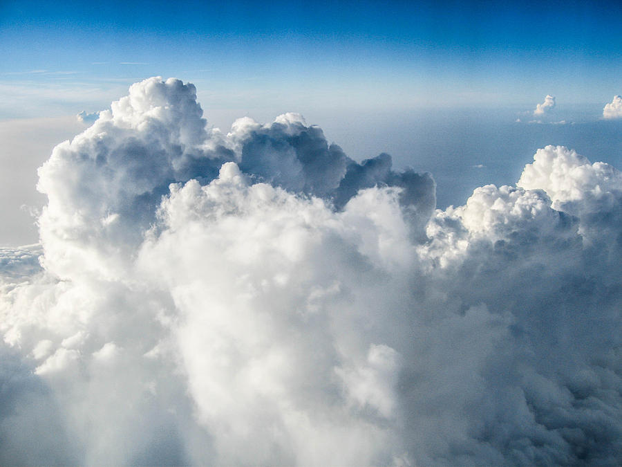 High above the clouds  Photograph by Gerald Kloss