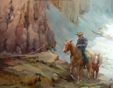 High Country Painting - High Country by Gil Ross High Country Painting - High Country by Gil Ross