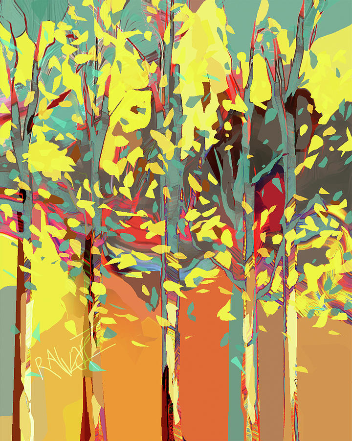 Tree Digital Art - High Country by Raymond Alvarez