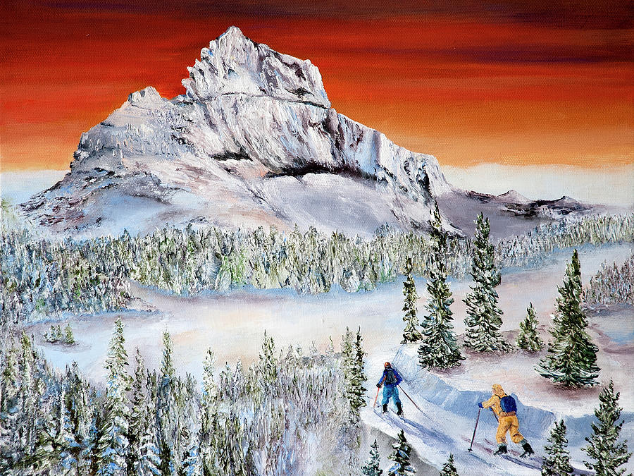 High Country Winters Morning Painting by Terry R MacDonald