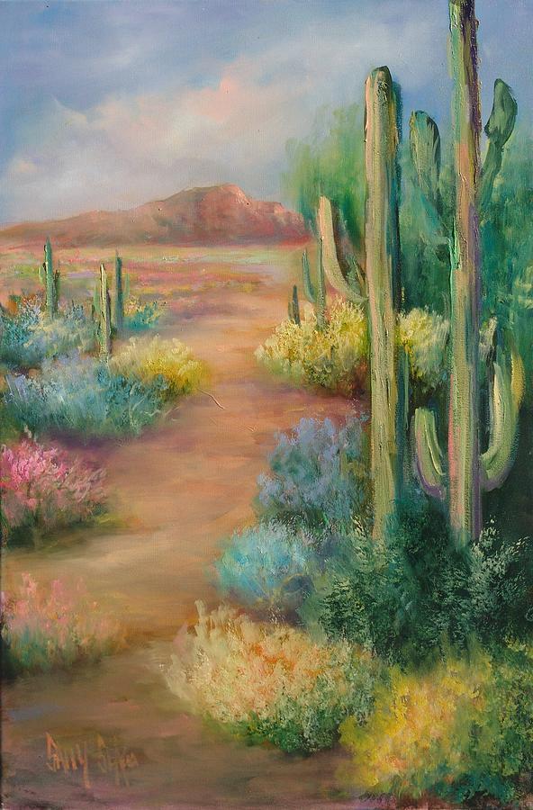 High Desert Painting by Sally Seago